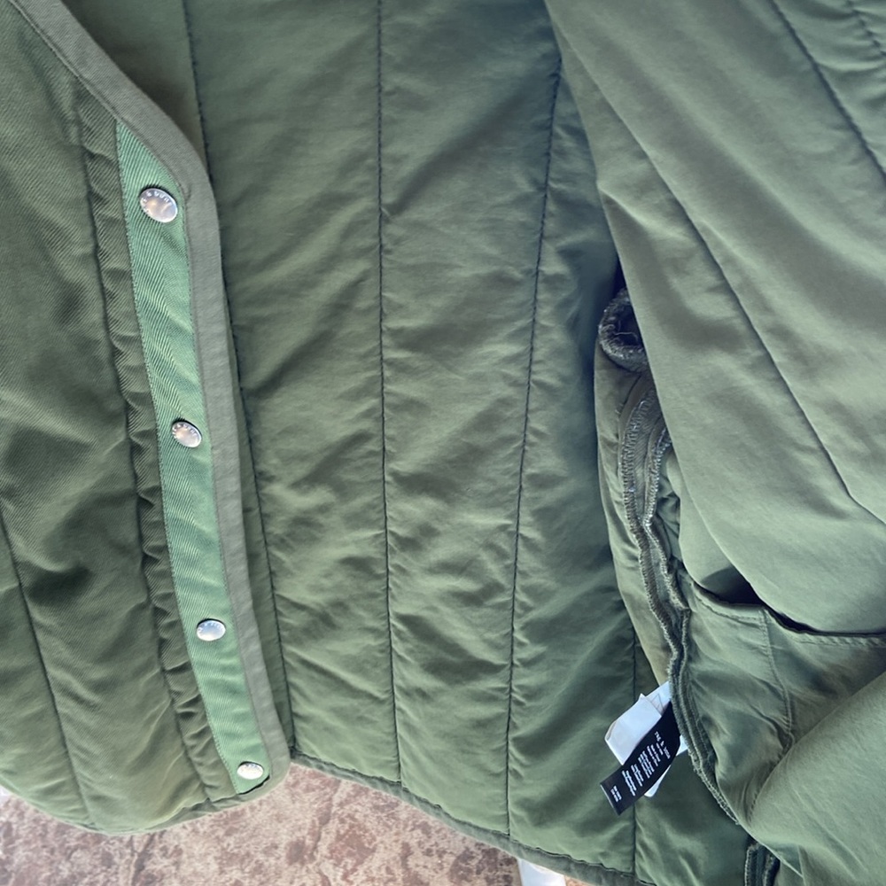 Rag & Bone Liner Quilted Slub Cotton Canvas Jacket - Picture 5 of 10